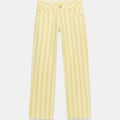 ZARA TRF JEANS MIT GERADEM BEIN UND STREIFENMUSTER