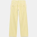 ZARA TRF JEANS MIT GERADEM BEIN UND STREIFENMUSTER