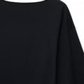 Soft Cotton Wide Sleeve Jersey Top