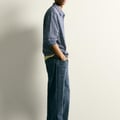 KARIERTES OVERSHIRT MIT STRUKTUR