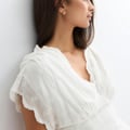 Gina Tricot Mini dress - Weiß 