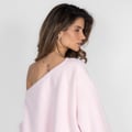 JEWELINA Ultra-Soft Everyday Off Shoulder Pullover