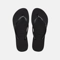 FLATFORM - T-bar sandals - black