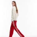 adidas Originals – Firebird – Trainingshose in Rot