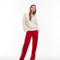 adidas Originals – Firebird – Trainingshose in Rot