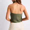 Satin-Neckholder-Top