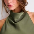 Satin-Neckholder-Top