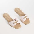 ALDO – Alamassi – Flache Sandalen in Rosa mit Schnallendetail
