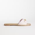 ALDO – Alamassi – Flache Sandalen in Rosa mit Schnallendetail