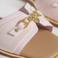 ALDO – Alamassi – Flache Sandalen in Rosa mit Schnallendetail