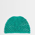 Reclaimed Vintage gehäkelte Beanie in Jadegrün