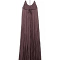 Trägerkleid mit gerafftem Volumen