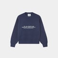 Metro Vintage Indigo Knit Sweater