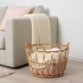 IKEA SNIDAD Korb, Rattan, 54x39 cm