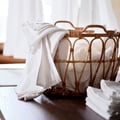 IKEA SNIDAD Korb, Rattan, 54x39 cm
