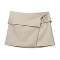 Fold Over Wrap Mini Skirt