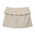 Fold Over Wrap Mini Skirt