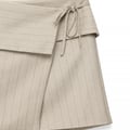 Fold Over Wrap Mini Skirt