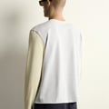 RELAXED-FIT-T-SHIRT IN BLOCKFARBEN