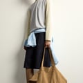 RELAXED-FIT-T-SHIRT IN BLOCKFARBEN