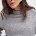 Round Neck Knitted Sweater