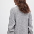Round Neck Knitted Sweater