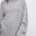 Round Neck Knitted Sweater