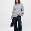 Round Neck Knitted Sweater