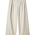 Mid Waist Suit Pants