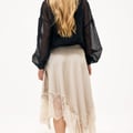 Lace Midi Skirt