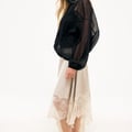 Lace Midi Skirt
