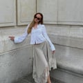 Lace Midi Skirt