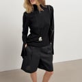 Tailored Linen Shorts