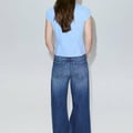 MANGO - Button-down blouse - light blue