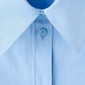 MANGO - Button-down blouse - light blue