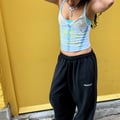 iets frans... Schwarze Harri Baggy Jogginghose