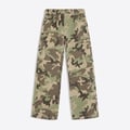 Bershka Straight-Fit-Hose mit Print