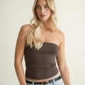 Super stretch tube top