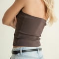 Super stretch tube top