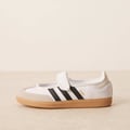 adidas Originals – Samba – Flache Mary-Jane-Schuhe in Weiß und Schwarz