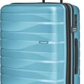 Bergpfeil Suitcase Set 3-Piece Hard Case Lightweight S M L | Suitcase set 3-piece unisex polypropylene black travel series