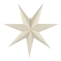 Bare Adventsstern weiß, 60cm