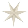Bare Adventsstern weiß, 60cm