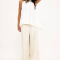 Halterneck Flowy Tie Top