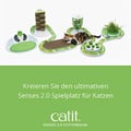 Catit Food Tree Futterbaum, Beschäftigungsspiel für Katzen, interaktives Spielzeug für Katzen, 1 Stück