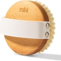 Cellia Body Brush Round 100% Natural Bristles | Regional FSC Certified Beech Wood | For Dry Brush Massage, Lymphatic Drainage and Controlling Cellulite | Made in Germany