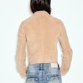 Lederjacke - stone