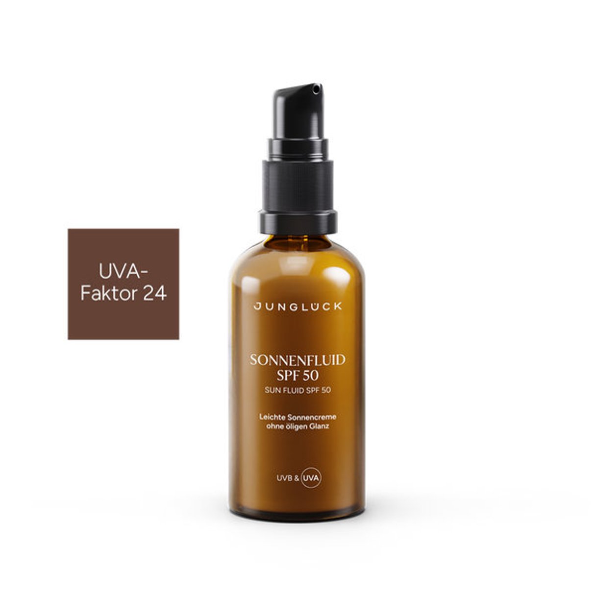 JUNGLÜCK Sonnenfluid SPF 50