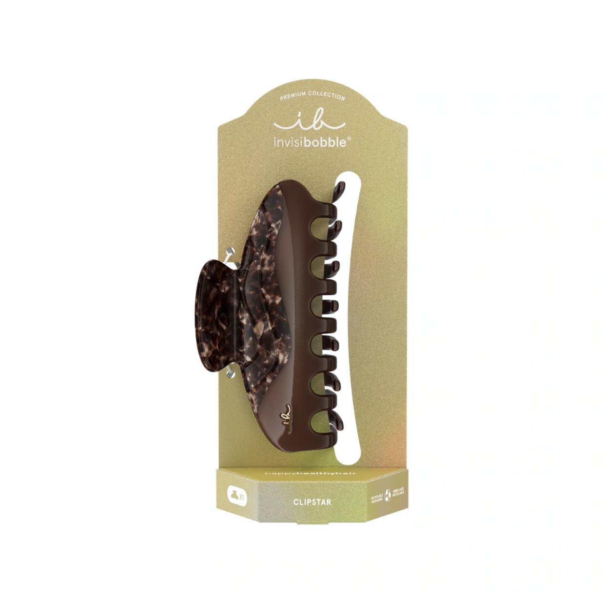 Invisibobble Clipstar Premium Plus Espresso Luxe Haarklammer