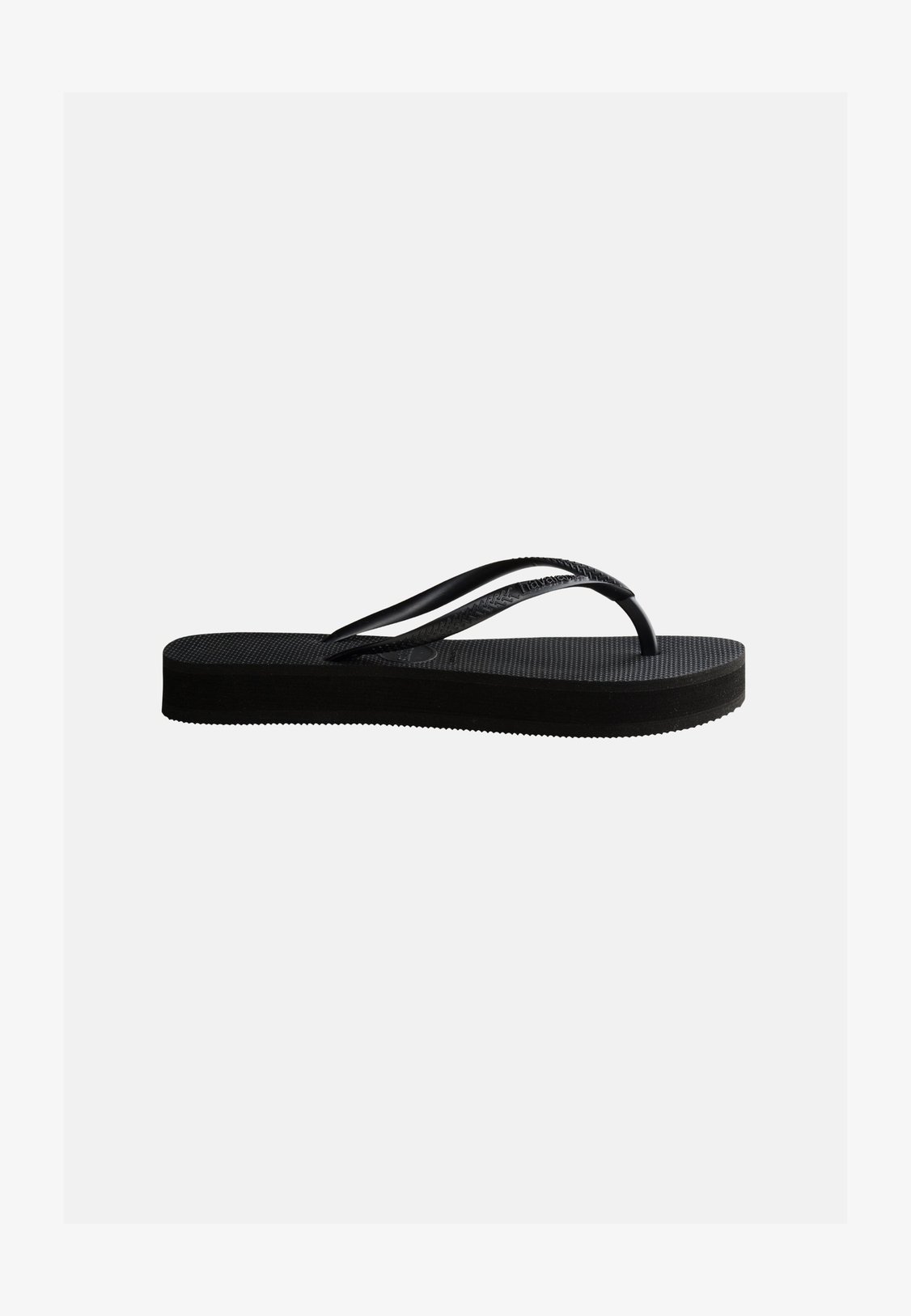 FLATFORM - T-bar sandals - black